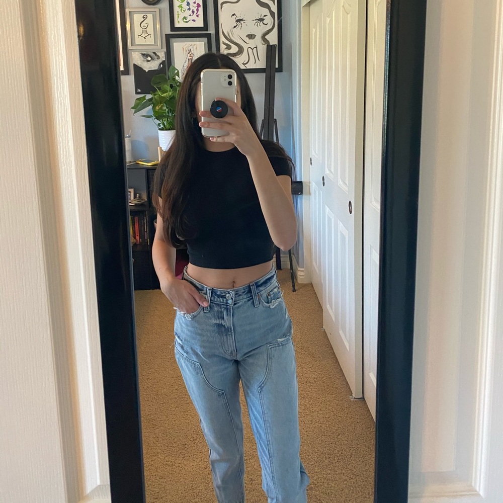 Abercrombie & Fitch Annie High Rise Jeans
